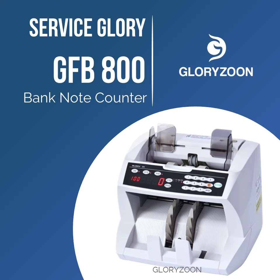service mesin hitung uang glory gfb 800